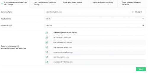 ssl installation